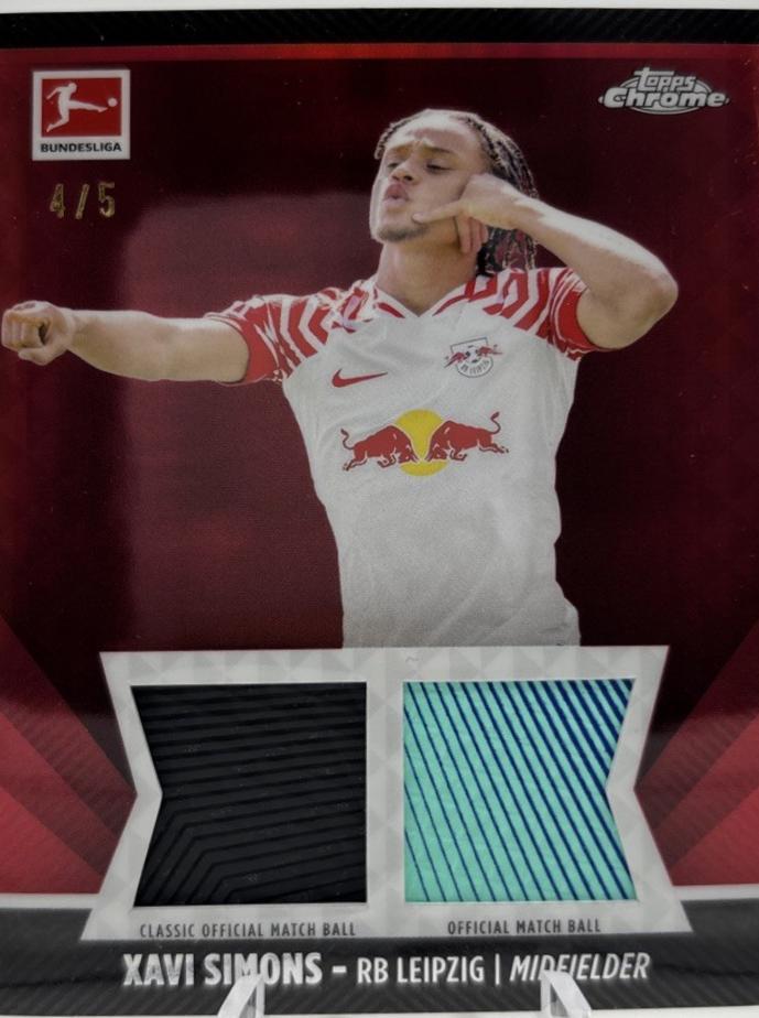 Xavi Simons [Red Refractor] #DCBR-XA