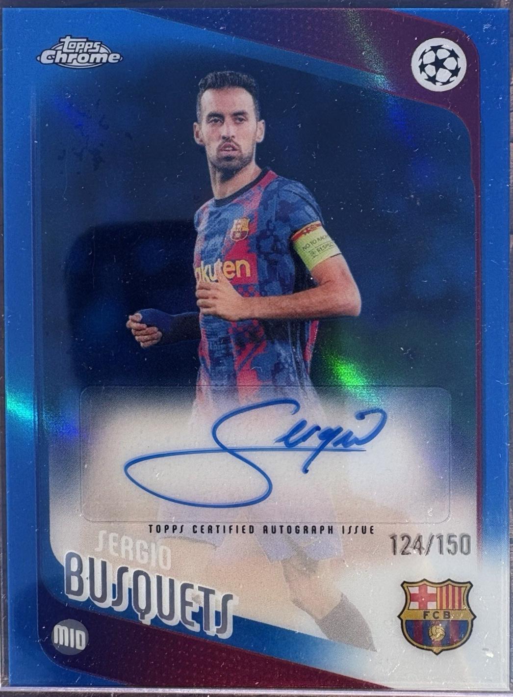 Sergio Busquets [Blue] #CA-SB