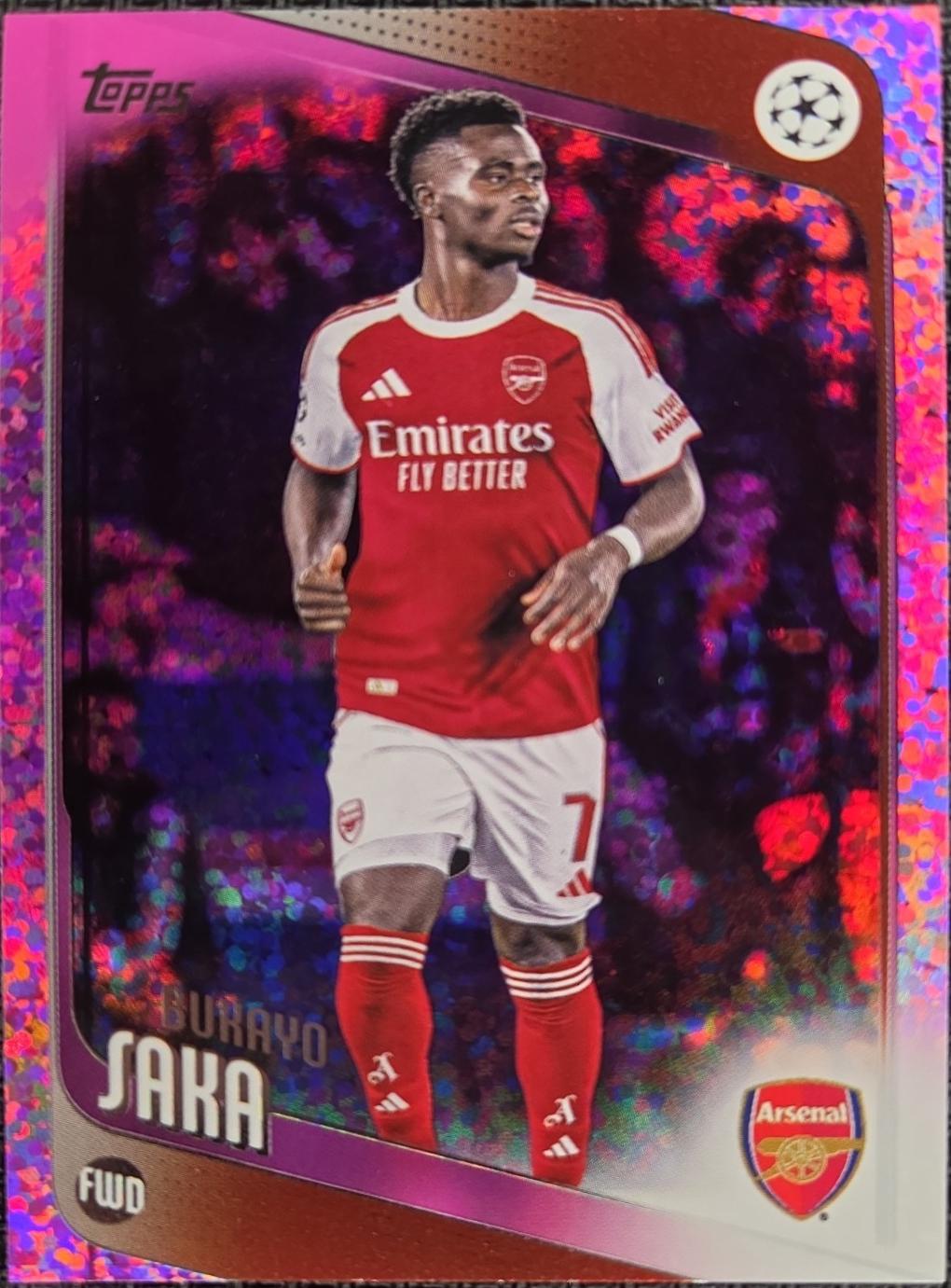 Bukayo Saka [Holo Foil] #12