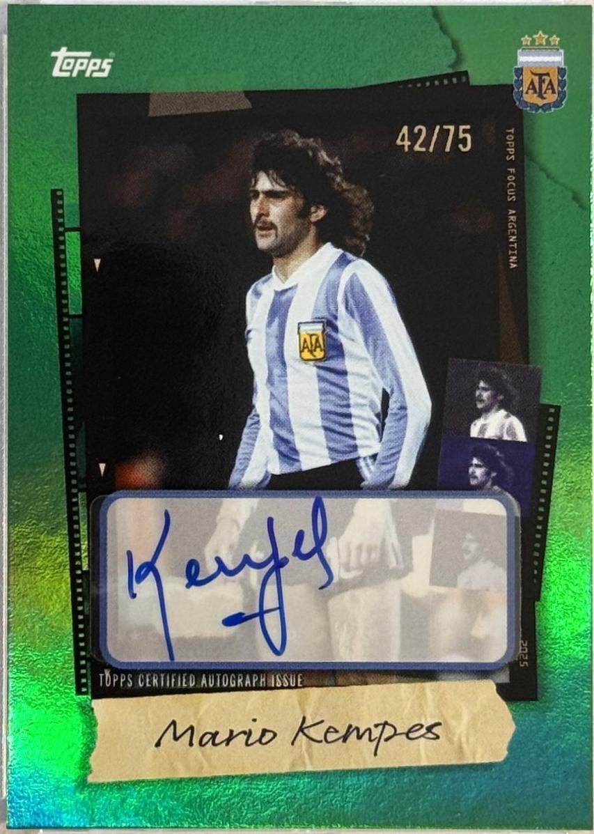 Mario Kempes [Green Rainbow] #SA-MK