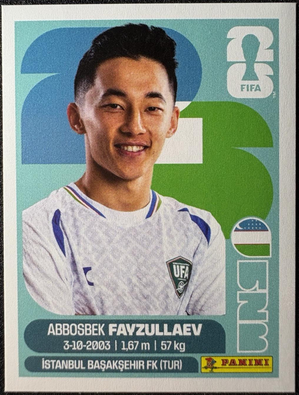 Abbosbek Fayzullaev #UZB20