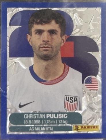 Christian Pulisic [Blue Crumple] #USA16