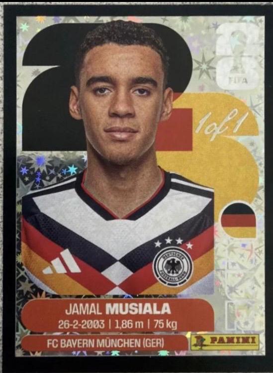 Jamal Musiala [Black Crumple] #GER15