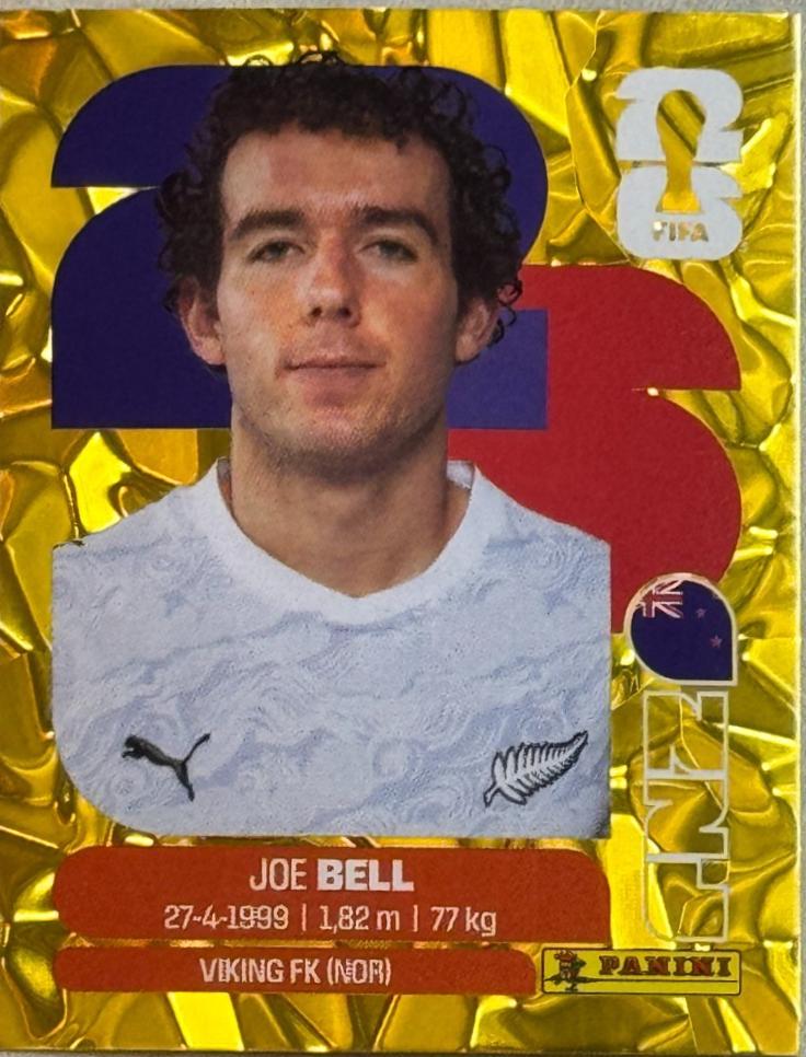 Joe Bell [Gold Flood Crumple] #NZL10