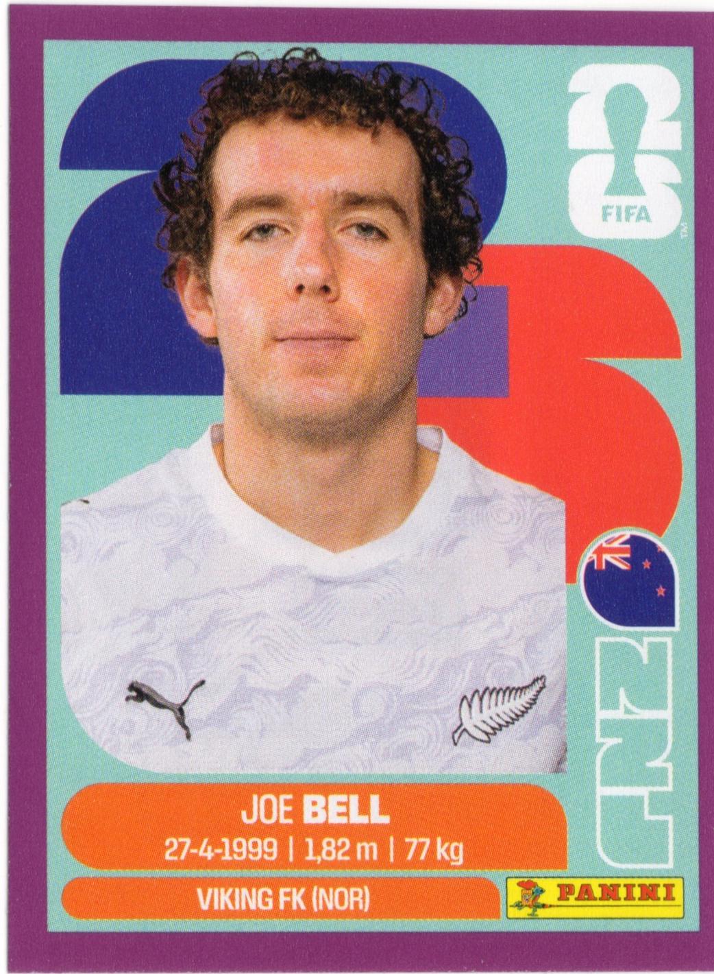Joe Bell [Purple] #NZL10