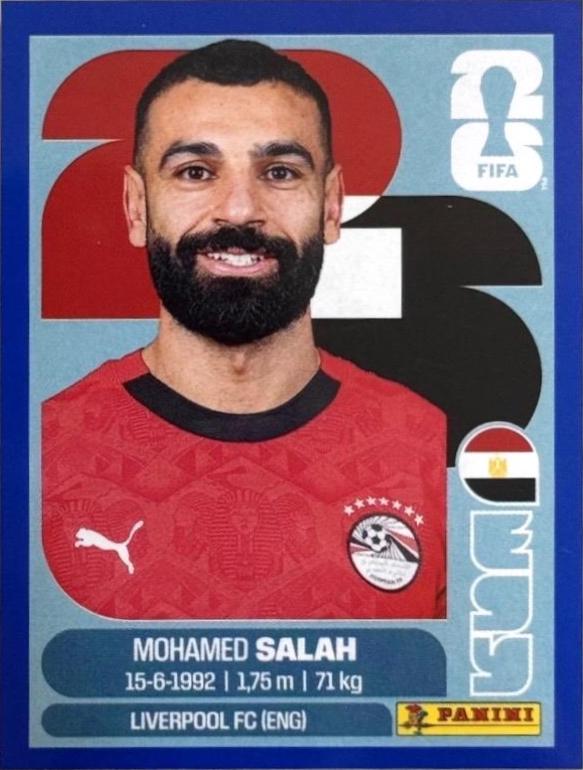 Mohamed Salah [Blue] #EGY17