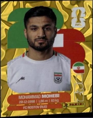 Mohammad Mohebi [Gold Flood Crumple] #IRN16