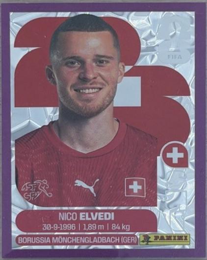 Nico Elvedi [Purple] #SUI6