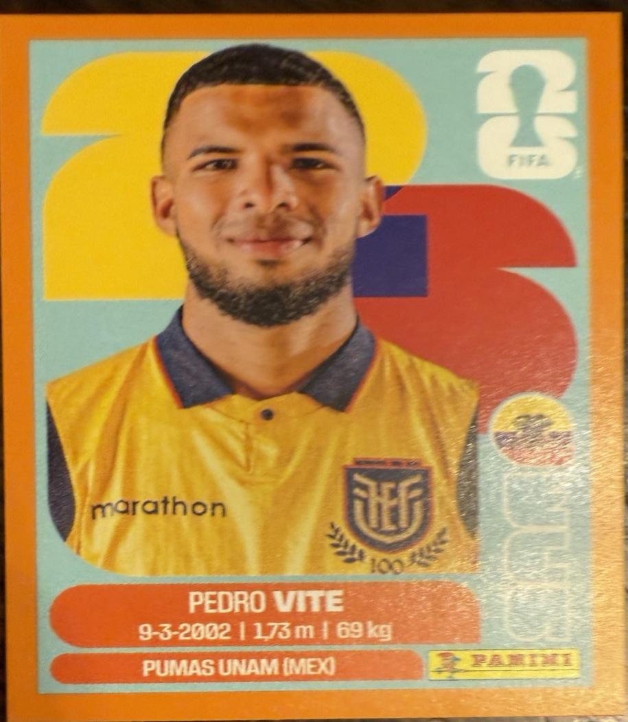 Pedro Vite [Orange] #ECU12