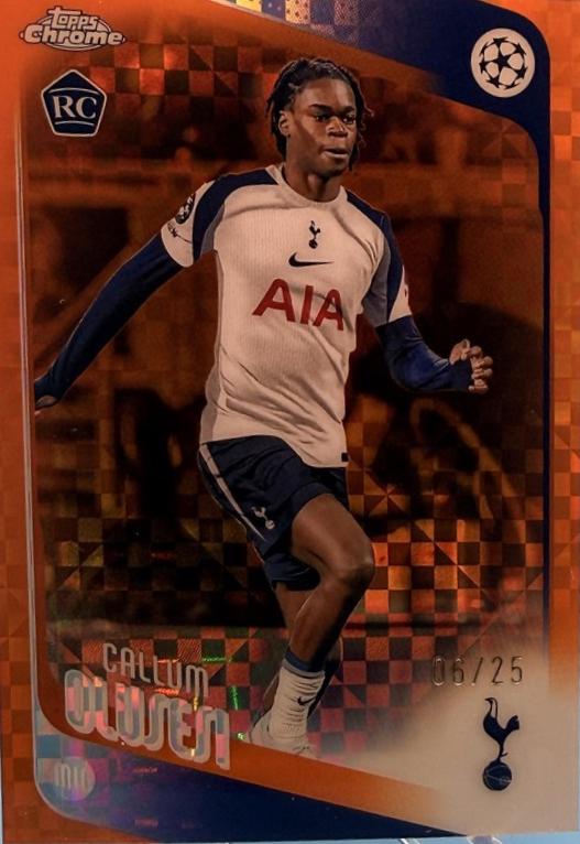 Callum Olusesi [Orange X-Fractor] #134
