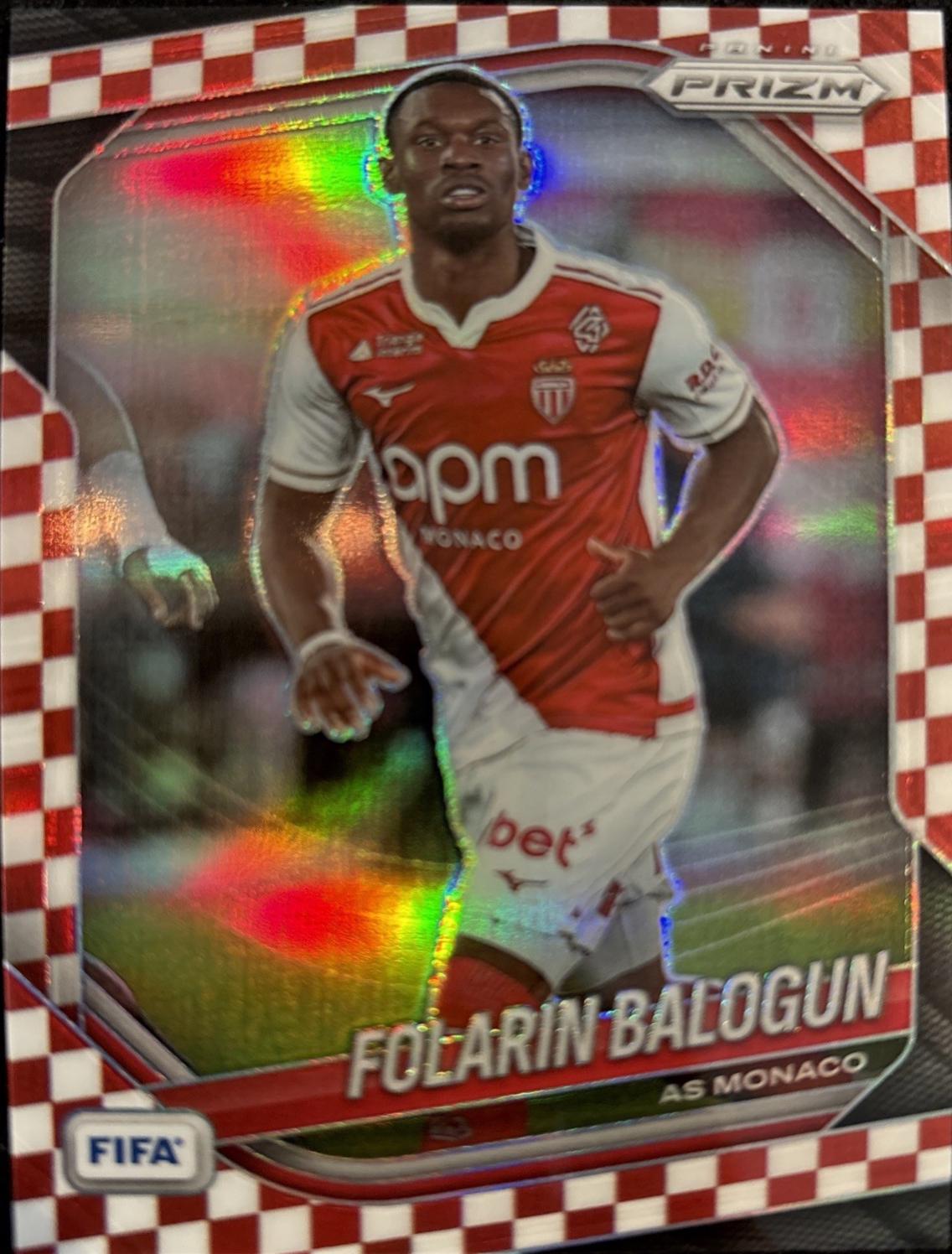 Folarin Balogun [Red White Checker] #166