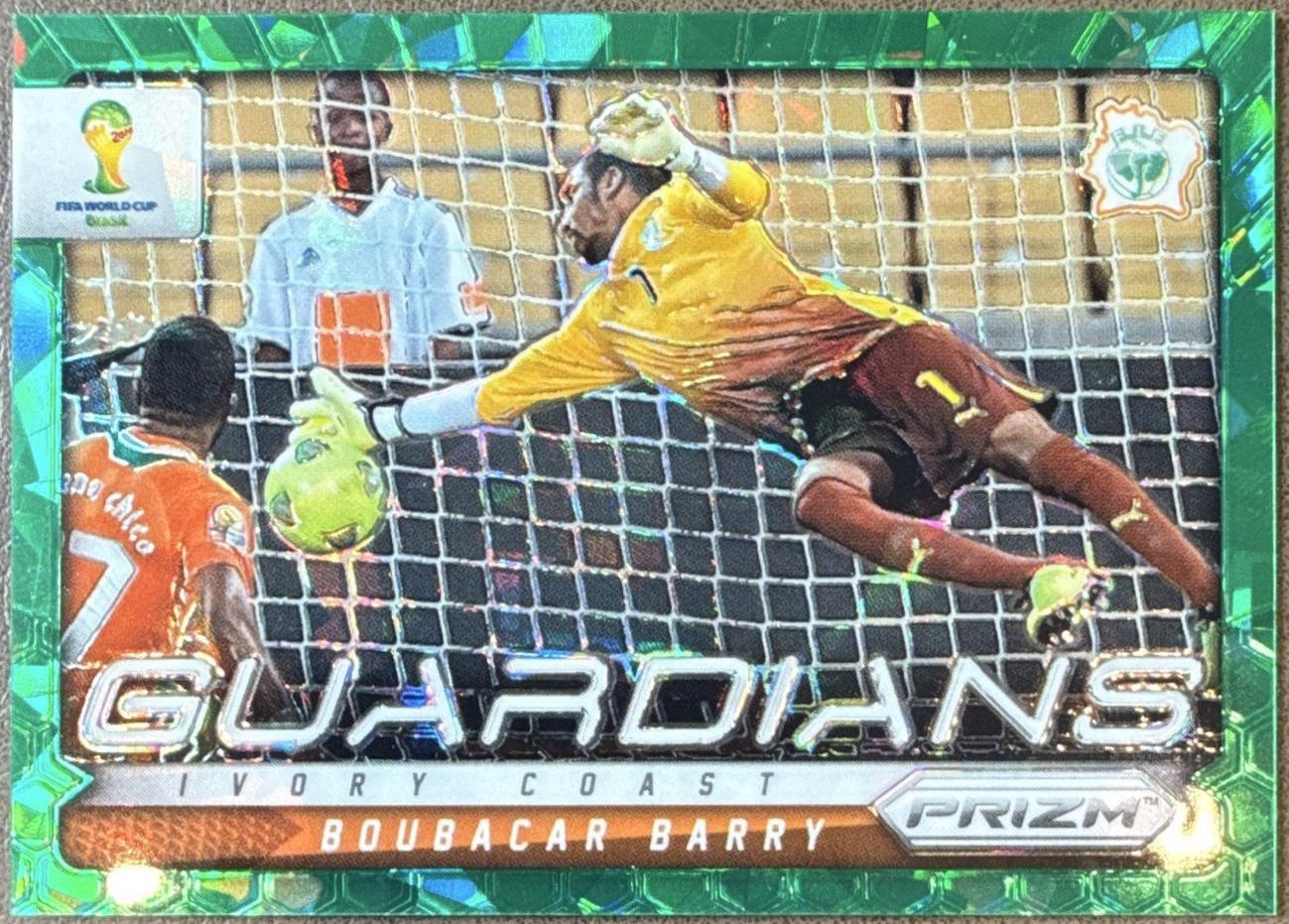 Boubacar Barry [Green Crystal Prizm] #9