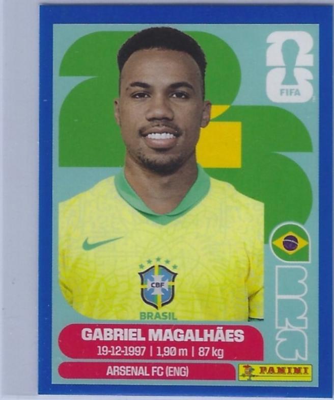Gabriel Magalhaes [Blue] #BRA6