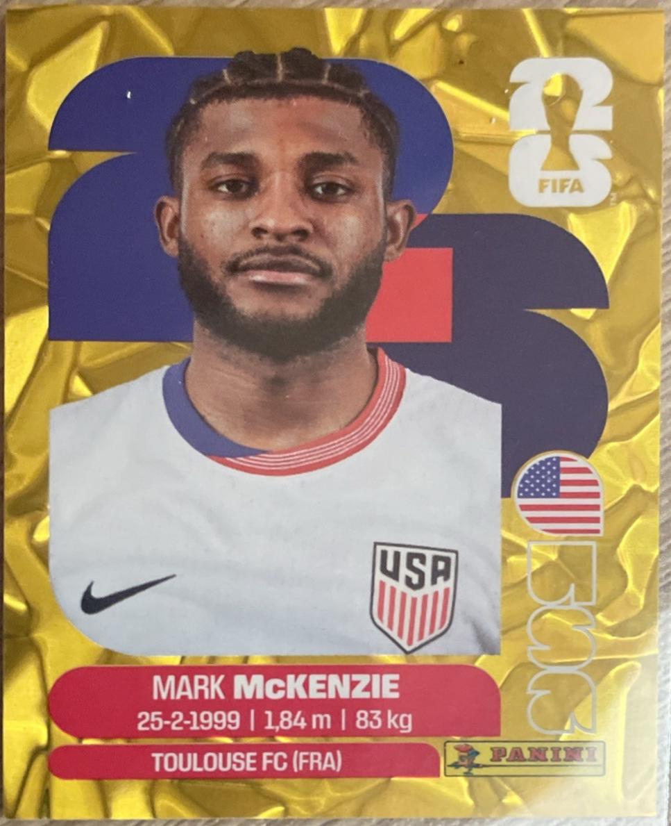 Mark McKenzie [Gold Flood Crumple] #USA5