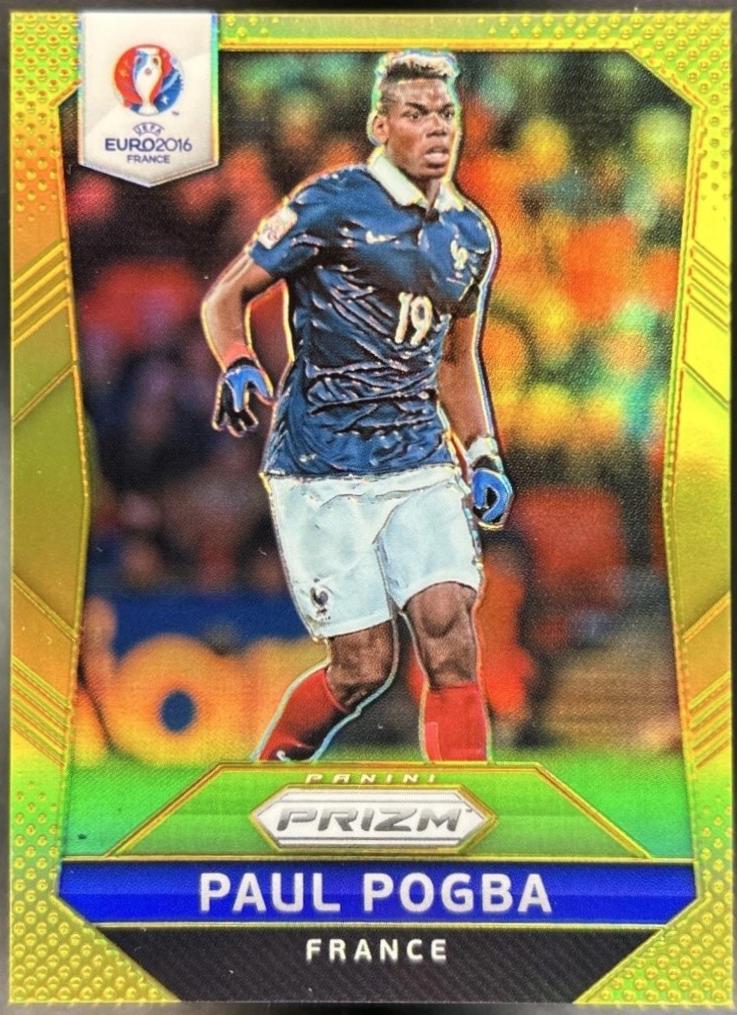 Paul Pogba [Gold Prizm] #3