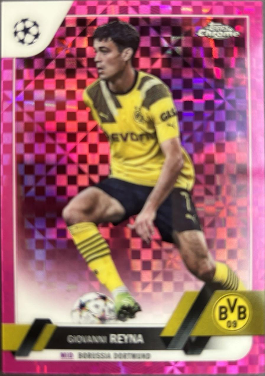 Giovanni Reyna [Pink Xfractor] #69