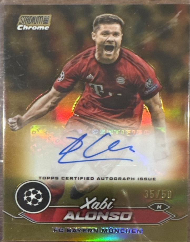 Xabi Alonso [Gold Refractor] #CA-XA