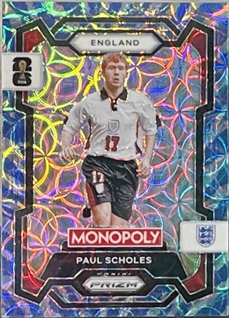 Paul Scholes [Boardwalk Blue Tiger Stripe] #24
