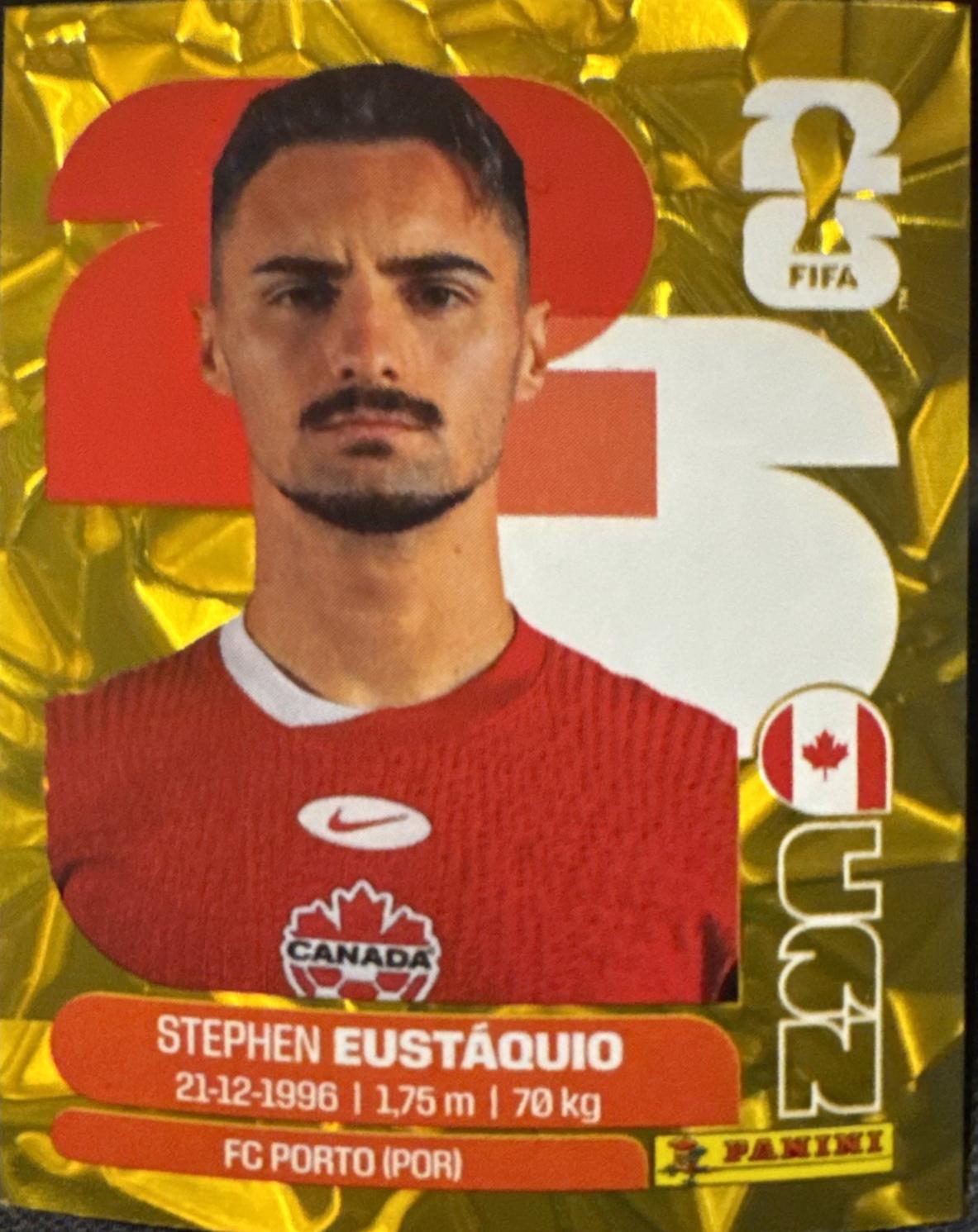 Stephen Eustaquio [Gold Flood Crumple] #CAN10