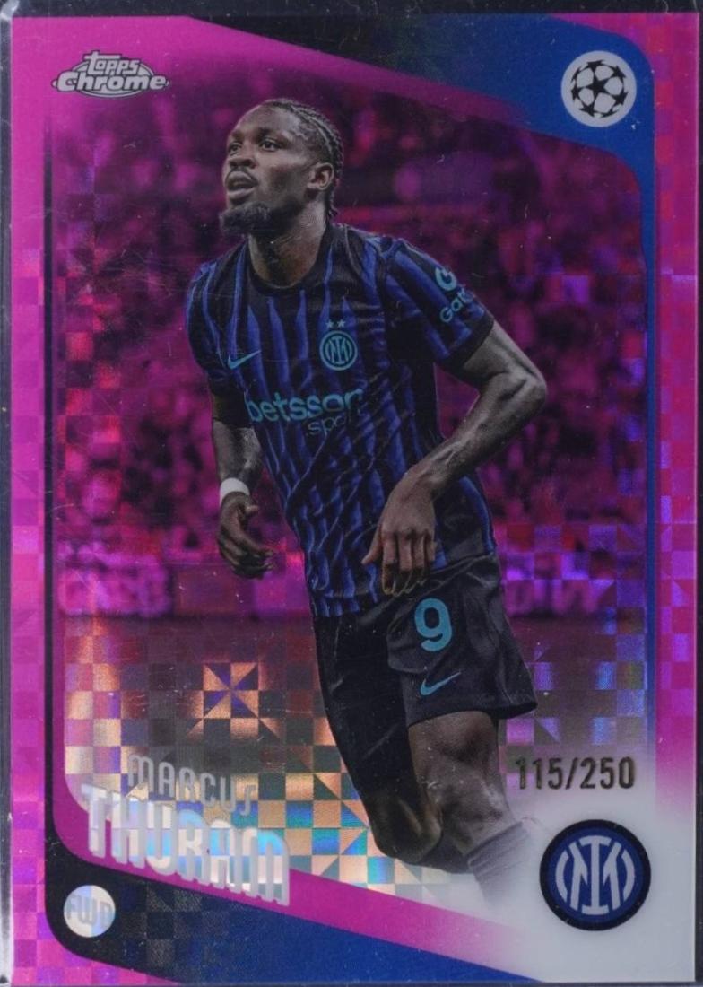 Marcus Thuram [Pink X-Fractor] #48