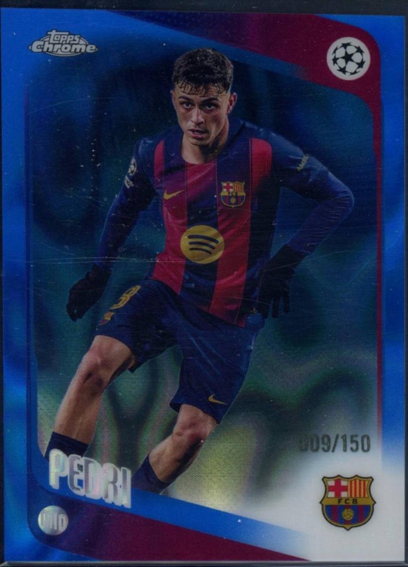Pedri [Blue Lava Refractor] #196