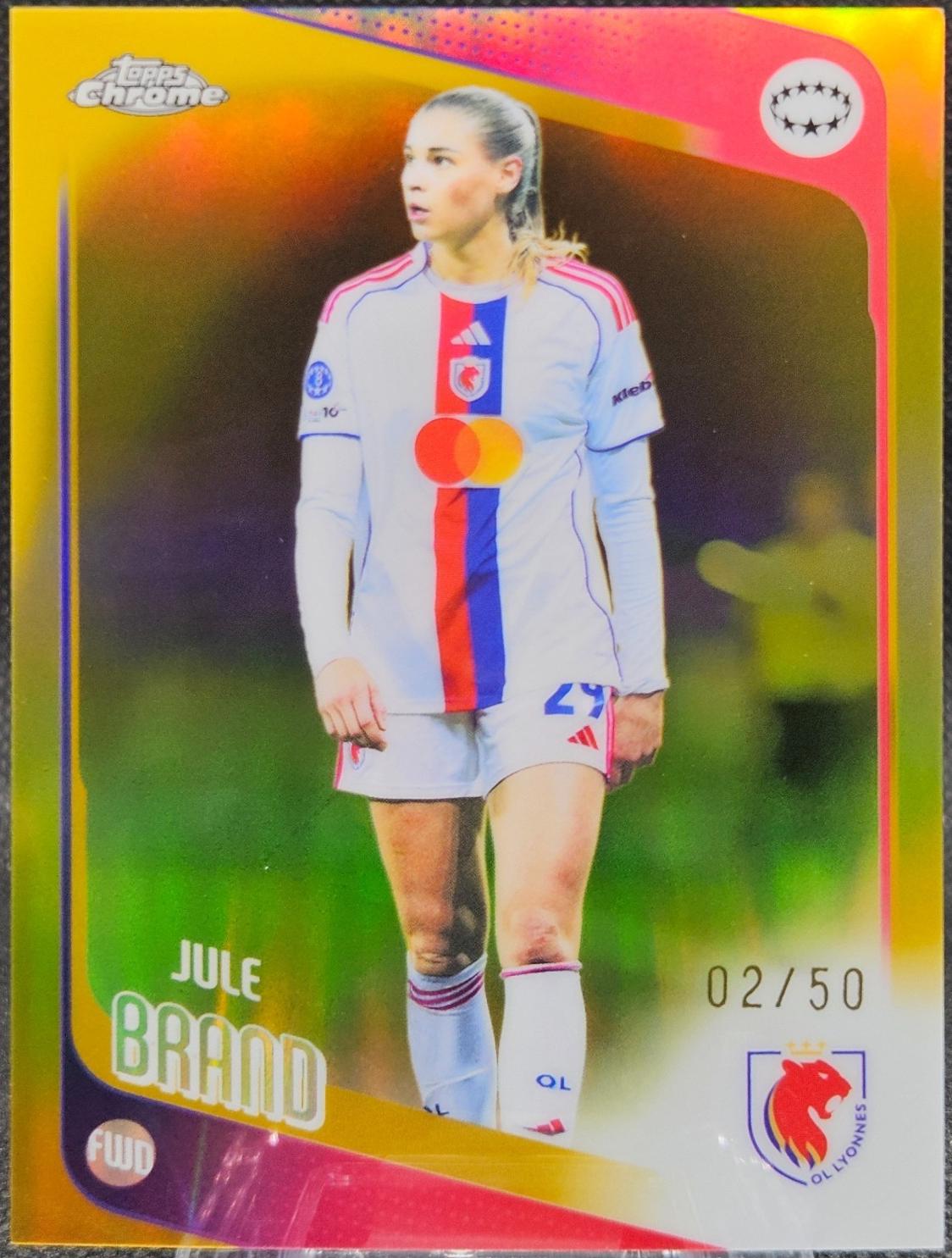 Rayan Cherki [Gold Refractor] #1