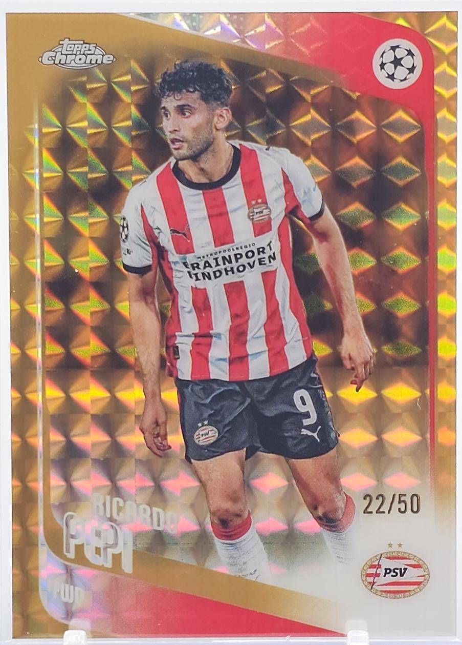 Ricardo Pepi [Gold Geometric Refractor] #106
