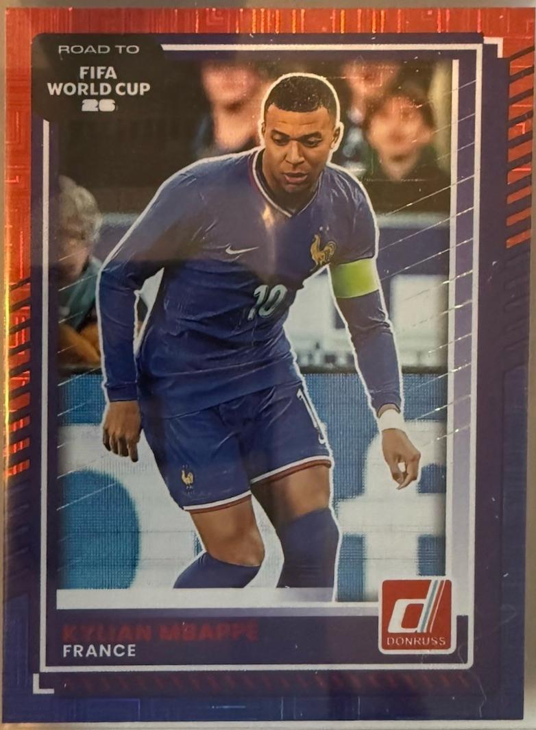 Kylian Mbappe [Red Swirl] #145