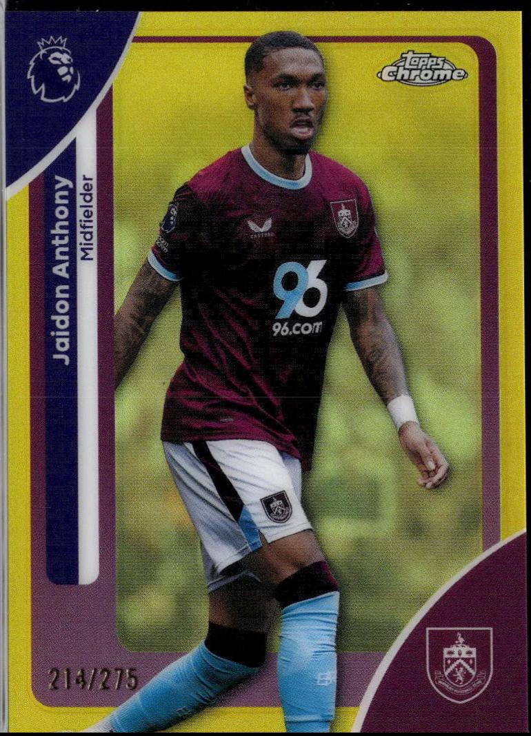 Jaidon Anthony [Yellow Refractor] #54