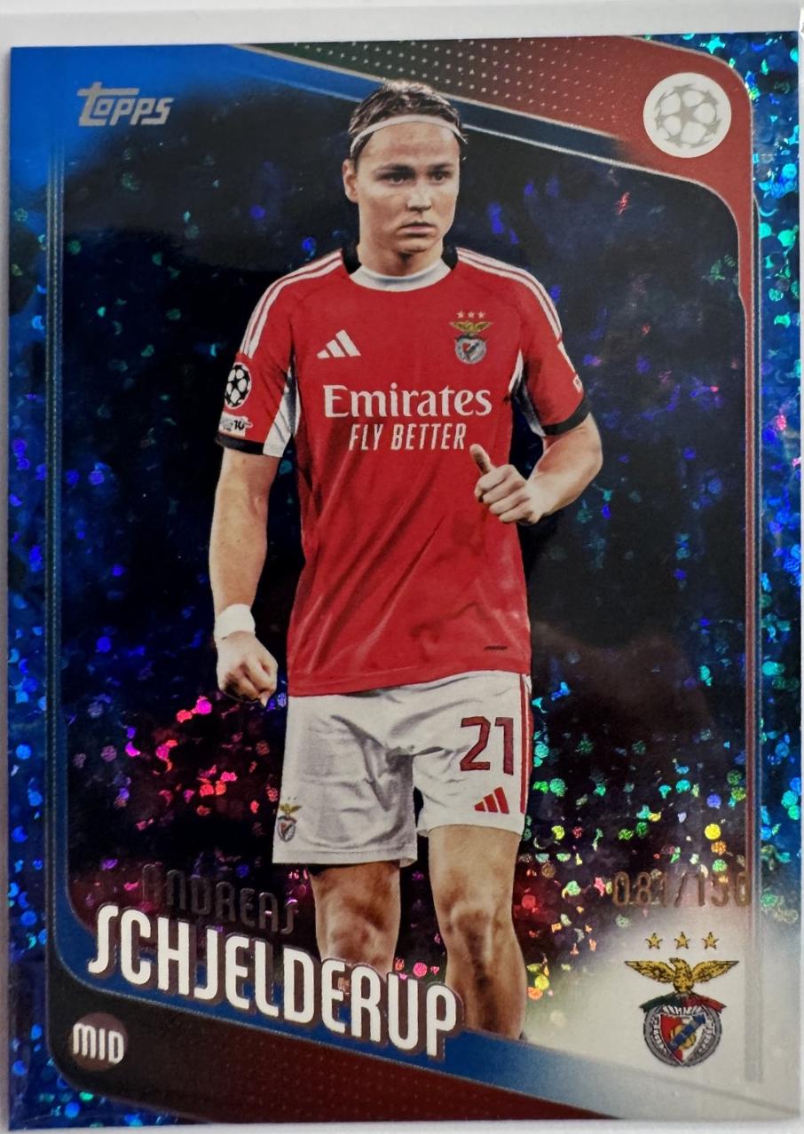 Andreas Schjelderup [Blue Foil] #27