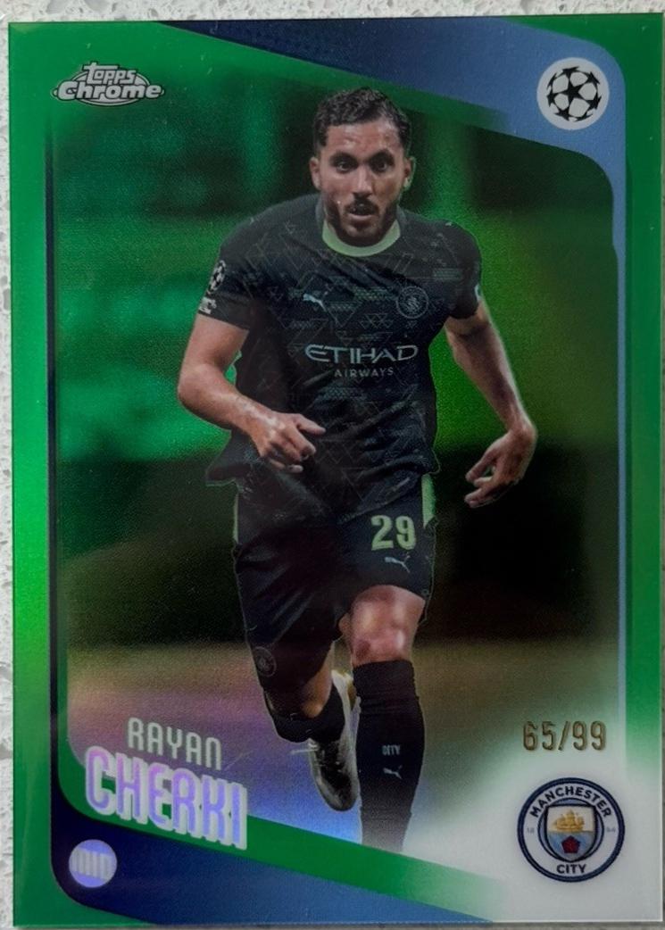 Rayan Cherki [Green Refractor] #1