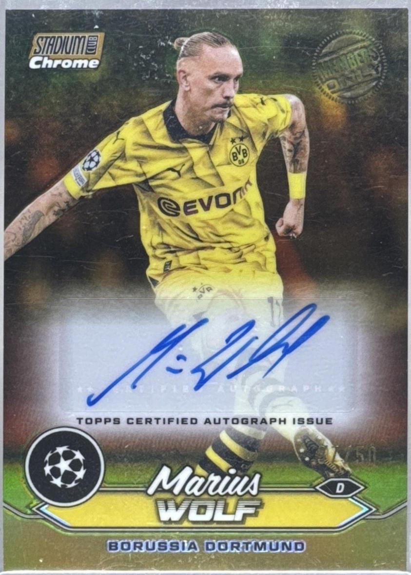 Marius Wolf [Members Only Gold Refractor] #CA-MW