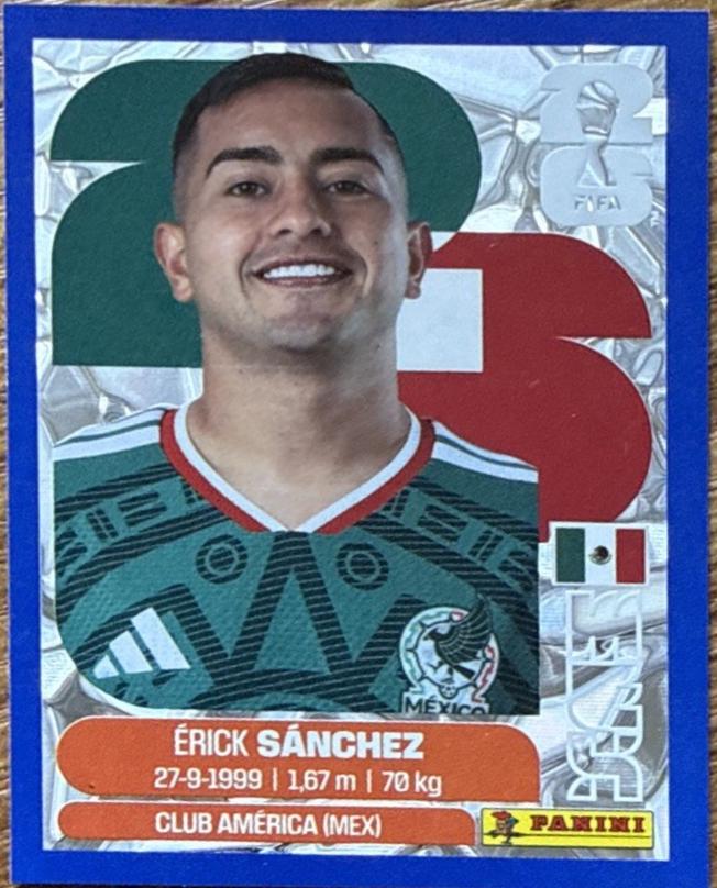 Erick Sanchez [Blue Crumple] #MEX14