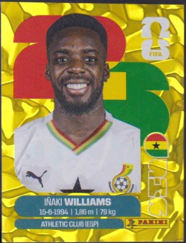 Inaki Williams [Gold Flood Crumple] #GHA15