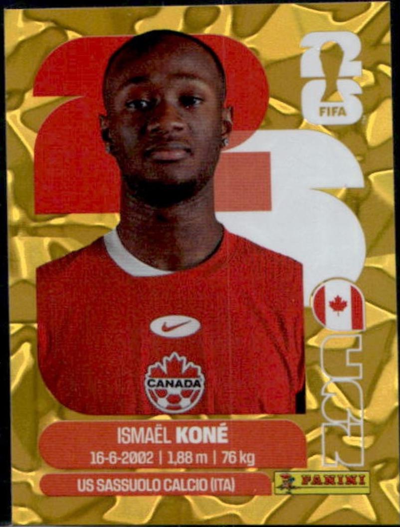 Ismael Kone [Gold Flood Crumple] #CAN11