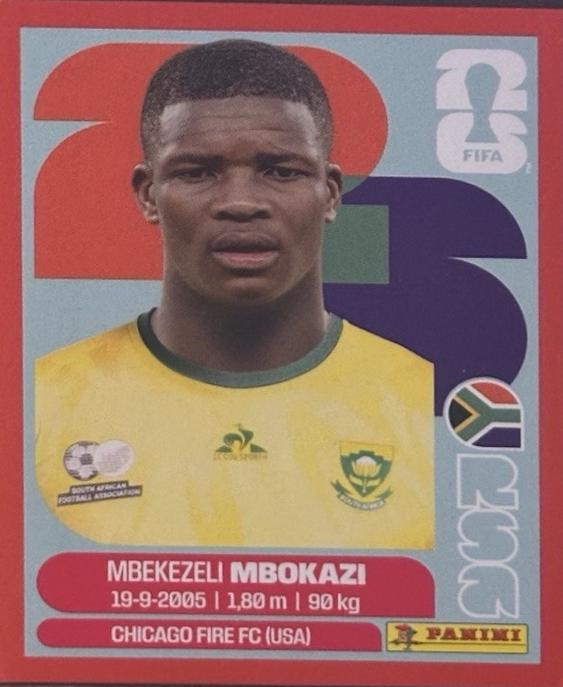 Mbekezeli Mbokazi [Red] #RSA6