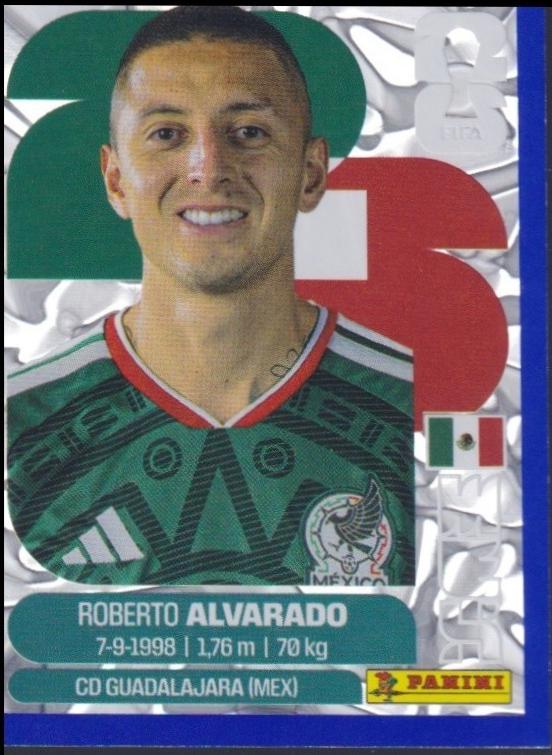 Roberto Alvarado [Blue Crumple] #MEX19