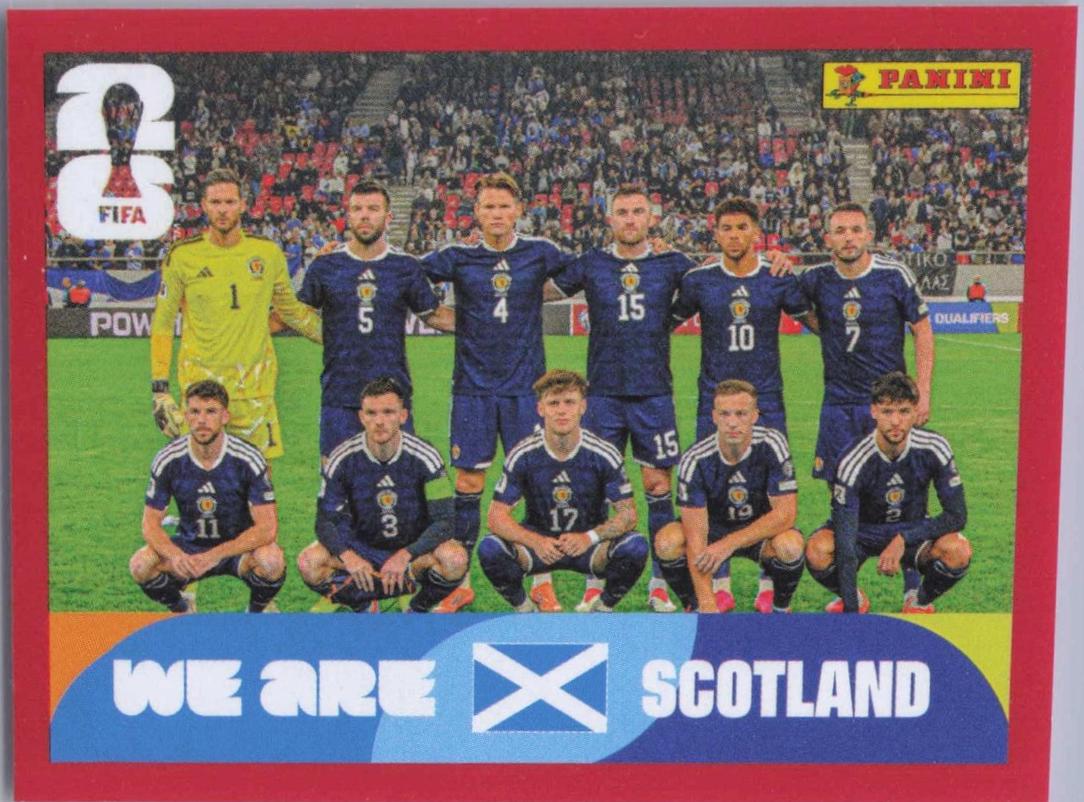 Scotland Team [Red] #SCO13