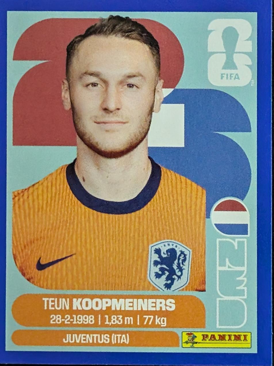 Teun Koopmeiners [Blue] #NED12
