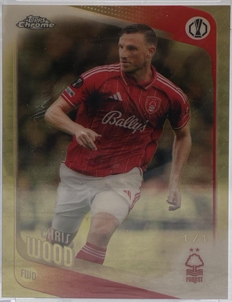 Chris Wood [Superfractor] #186