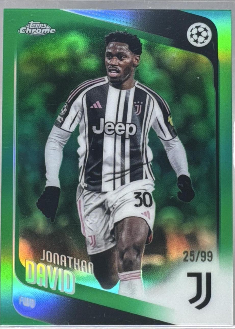 Jonathan David [Green Refractor] #17