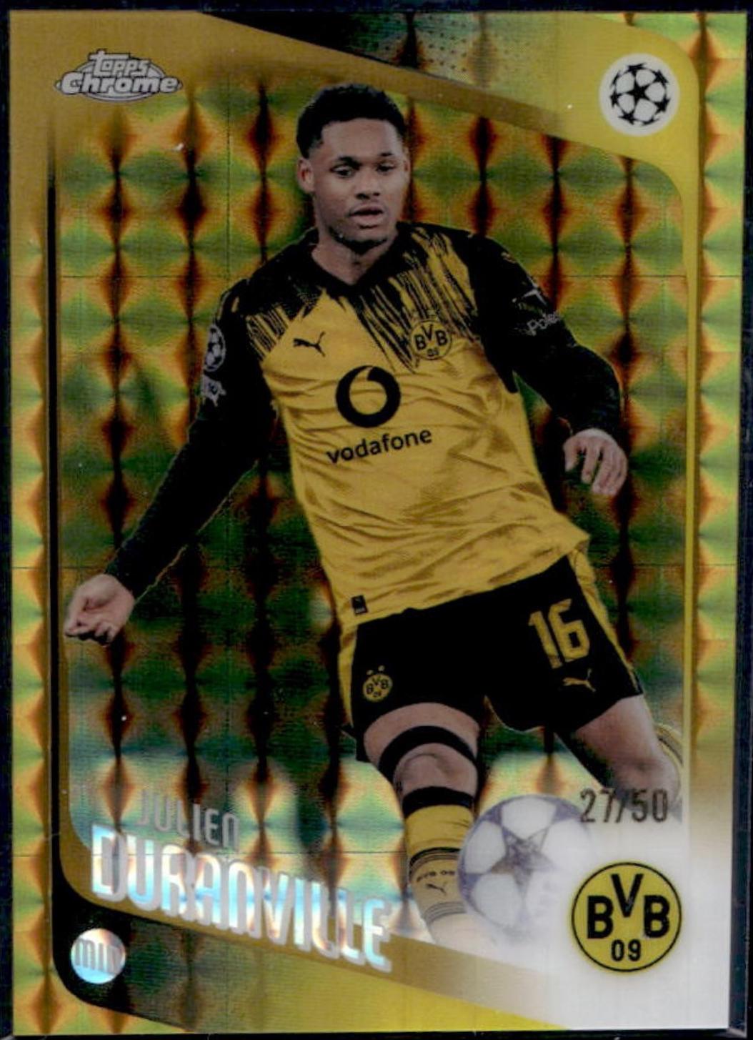 Julien Duranville [Gold Geometric Refractor] #25