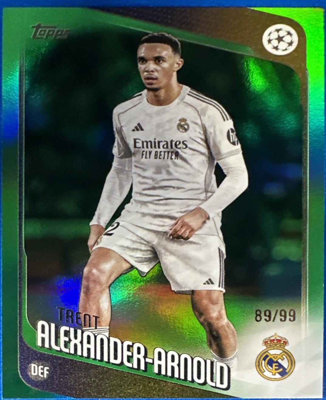 Trent Alexander-Arnold [Green Refractor] #141