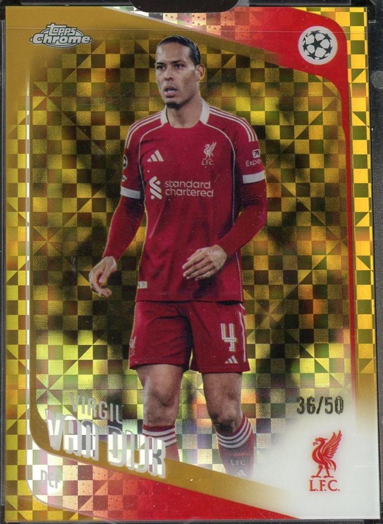 Virgil van Dijk [Gold X-Fractor] #79
