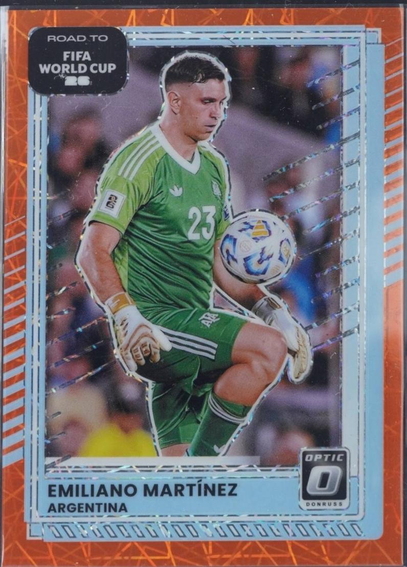 Emiliano Martinez [Orange Velocity Optic] #160