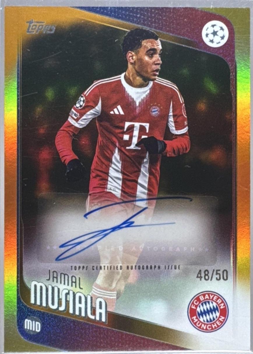 Jamal Musiala [Gold Foil] #BA-JM