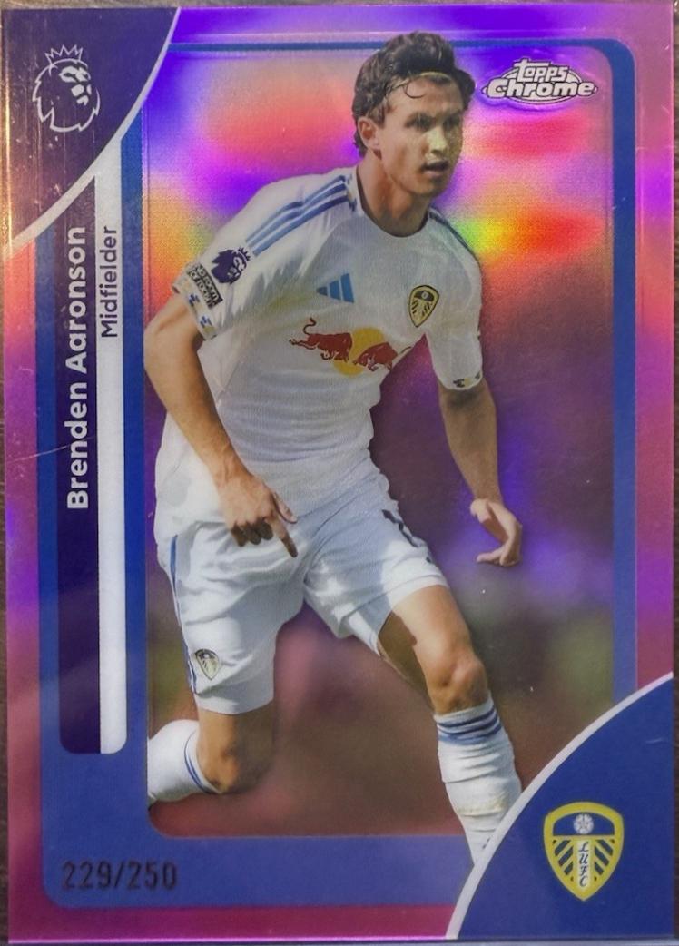 Brenden Aaronson [Pink Refractor] #105