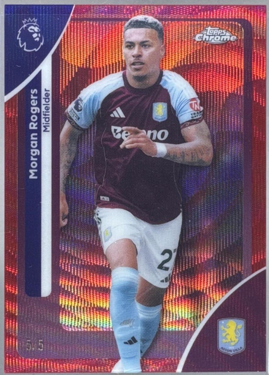 Morgan Rogers [Red Wave Refractor] #22