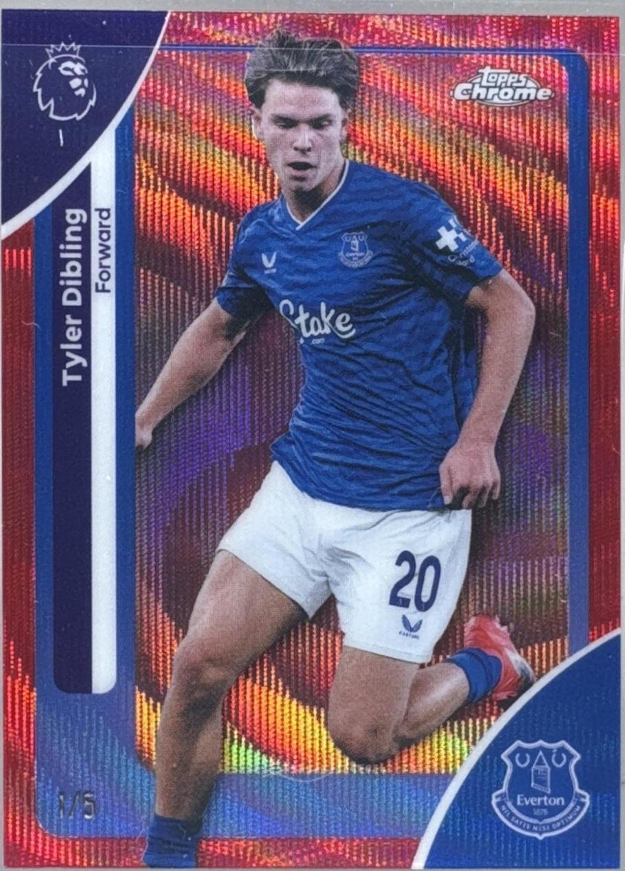 Tyler Dibling [Red Wave Refractor] #88