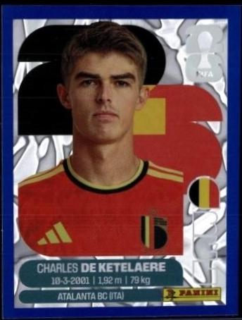 Charles De Ketelaere [Blue Crumple] #BEL17